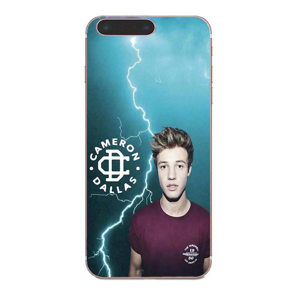 Для Apple iPhone 4 4S 5 5C 5S SE 6 6S 7 8 Plus X XS Max XR фото мягкий чехол для телефона Magcon Boys Cameron Dallas |