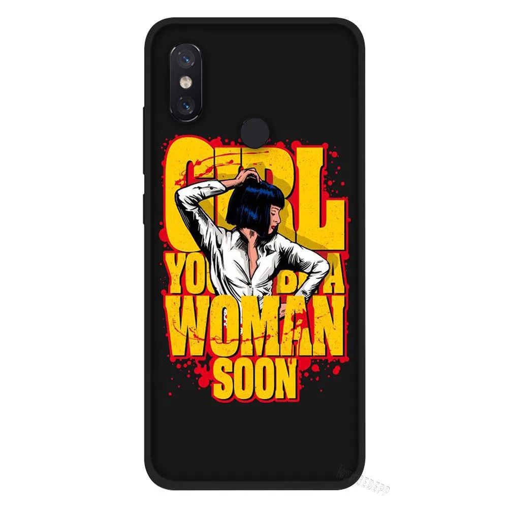 2 Чехол для телефона из ТПУ WEBBEDEPP Pulp fiction для Xiaomi mi 8 A2 Lite A1 9 SE mi x 2s Max 3 для POCOPHONE F1, мягкий чехол - Цвет: 2