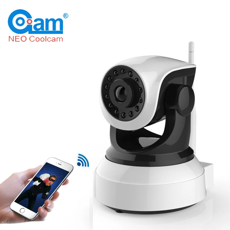 НЕО COOLCAM HD 720P камера беспроводная Wi-Fi двухсторонняя камера видеонаблюдения Ночная камера безопасности P2P сеть внутренний детский монитор