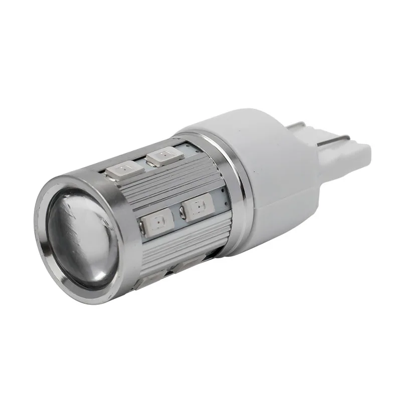 2 шт. T20 7443 W21/5 Вт супер яркий 16 SMD 5630 5730 светодиодный задний фонарь для автомобиля
