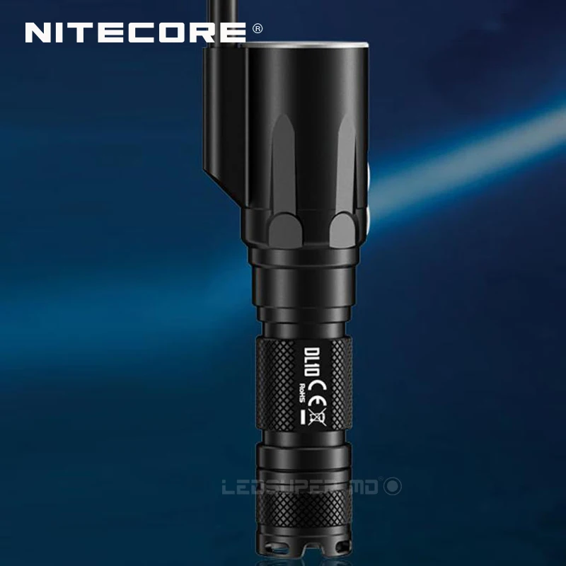 Выдерживающие погружение до 30 метров погружной Nitecore DL10 CREE XP L HI V3 светодиодный 1000