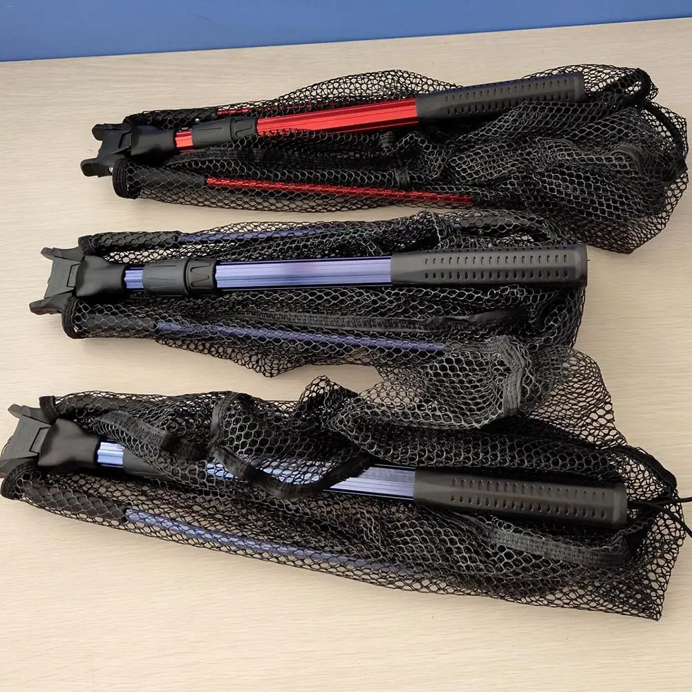 Складная рыболовная снасть 3 цвета мягкая резиновая посадочная сеть с резиновой