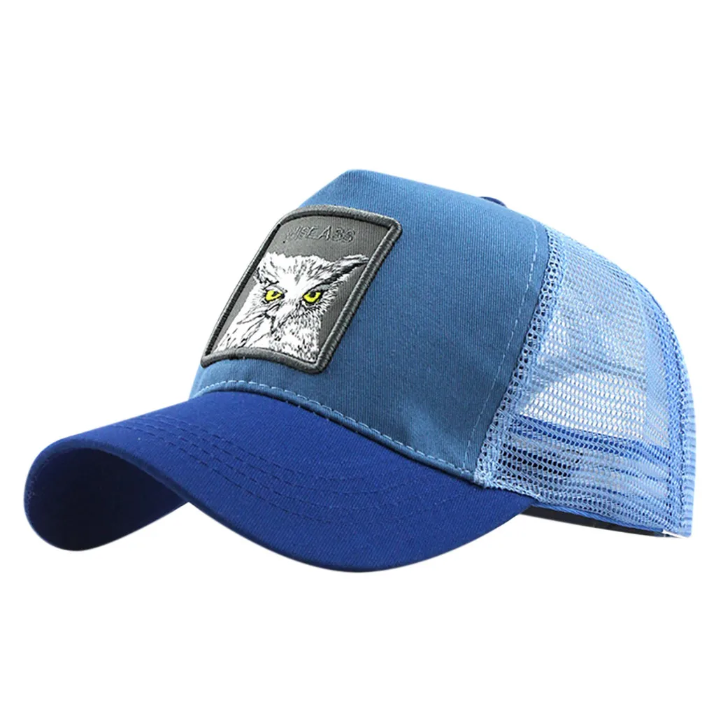 Gorras de animales унисекс Открытый хлопок высокого качества животных кепки-бейсболки с вышивкой женские мужские шапки регулируемые gorra animales