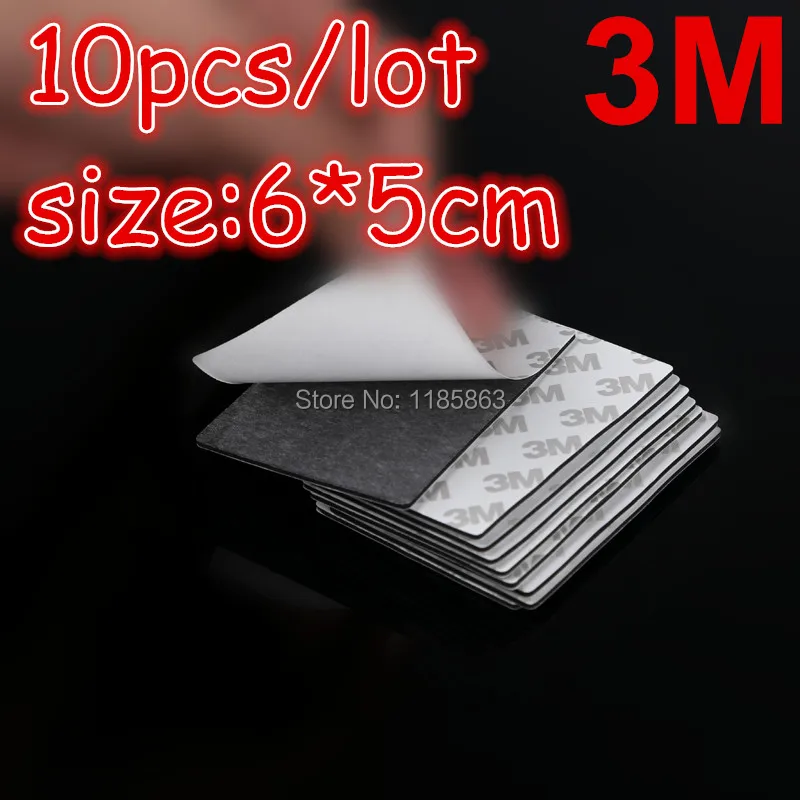 Двусторонняя черная лента из пенопласта 3 м прочная крепежная прямоугольная