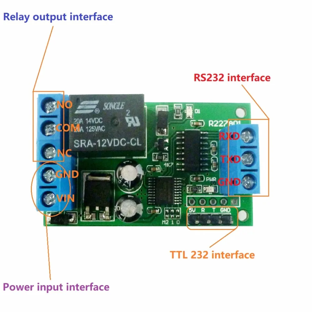 2 в 1 RS232 & TTL232 Интерфейс последовательный порт реле UART переключатель PC USB MCU для