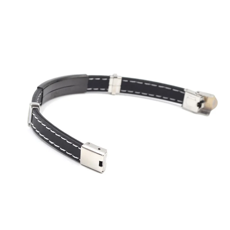 Lychee 1 шт. Силиконовый браслет с Отличительной символикой сплав резиновый акцент