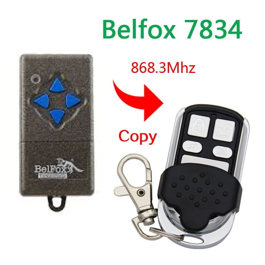 

Compatible BELFOX 7834 868.3MHZ Remote Control