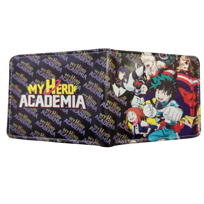 Кошелек аниме мой герой Academy Izuku Midoriya персональный кошелек с окошком ID молния монета Карманный с отделениями для карт слот - Цвет: MHA-05