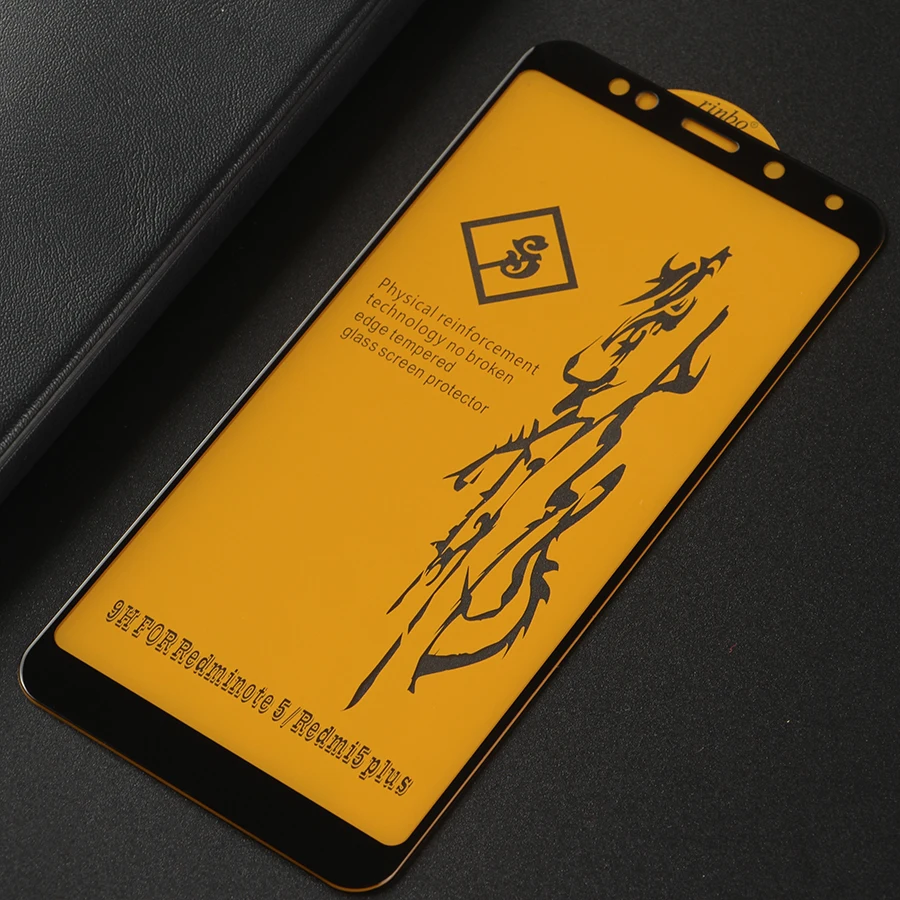 Jappinen НОВЫЙ 6D Полный Клей закаленное стекло для Xiaomi Redmi Note 5 полное покрытие экран