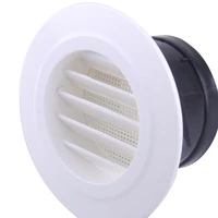 1pcs round wall air exhaust vent grille cover caravan camper rv ventilation inlet outlet abs plastic grille 150mm