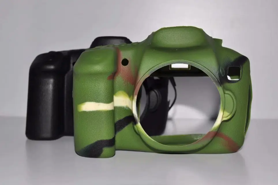Мягкий силиконовый чехол для камеры Canon 60D|camera protection|soft silicone rubber camerafor canon |