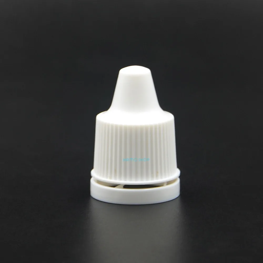 Флаконы для жидкости с капельницей 5 шт. 100 мл пустые пластиковые крышки