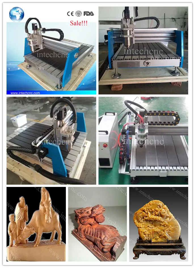 Высококачественный мини металлический фрезерный станок с ЧПУ LFG6090 Intechcnc низкая