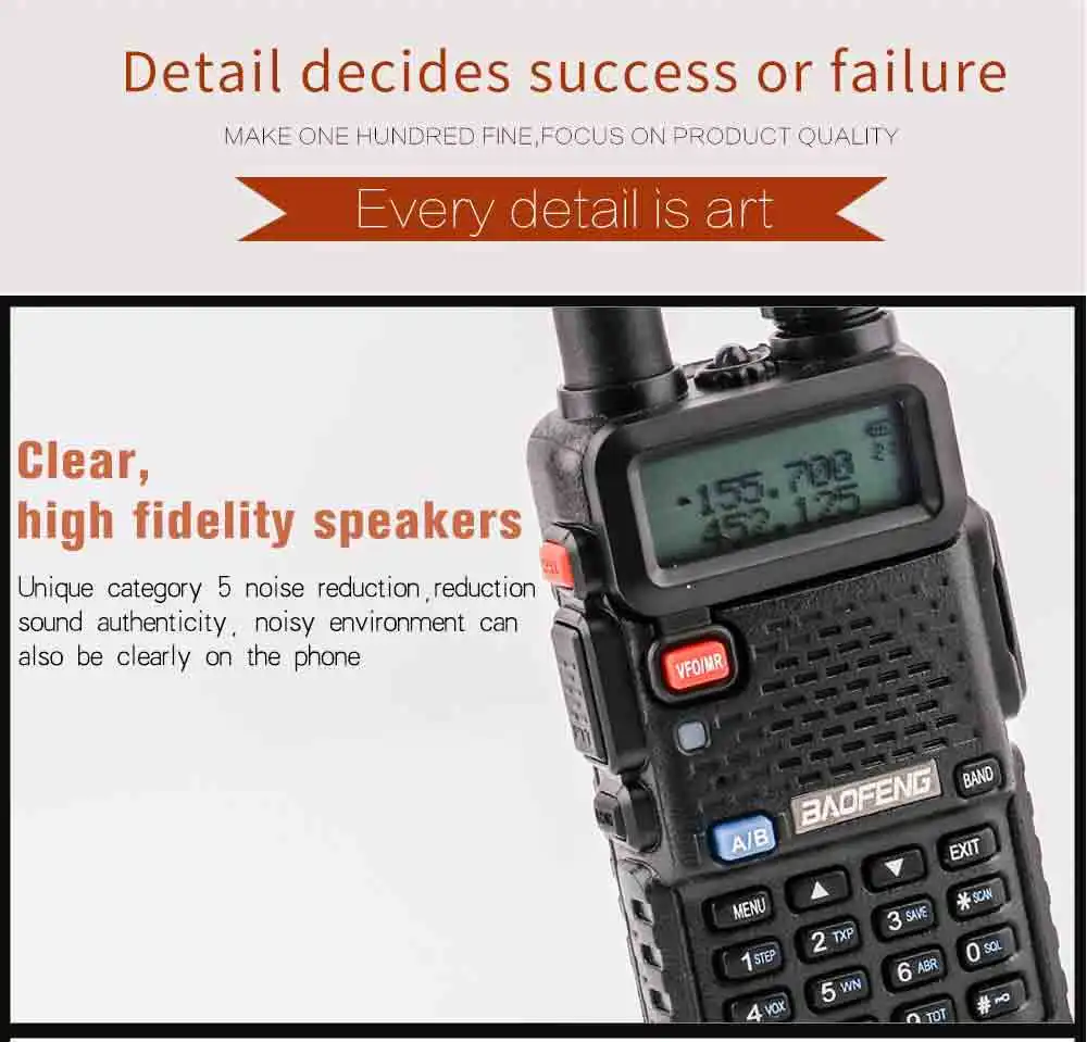 10 км Walkie Talkie UV-5R BaoFeng uv5r для охоты 136-174 МГц 400-520 МГц vhf uhf мобильное радио двухдиапазонное радио cb baofeng uv 5r