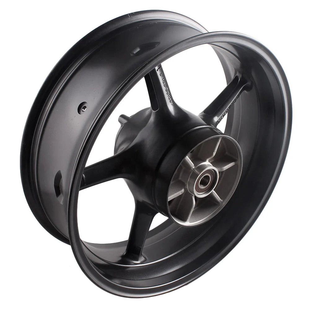 

Motorcycle Rear Wheel Rim Matte Black Aluinum Alloy for Triumph Daytona 675 Street Triple 2008 2009 2010 2011 2012
