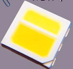 5 5x5 0x1 6 мм Топ SMD Тип 3-фишек 0 3 Вт Мощность WWR цвет LED Теплый белый + холодный красный