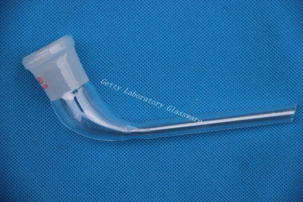 

lab glass Distilling adapter 105 bent 24/40 joint