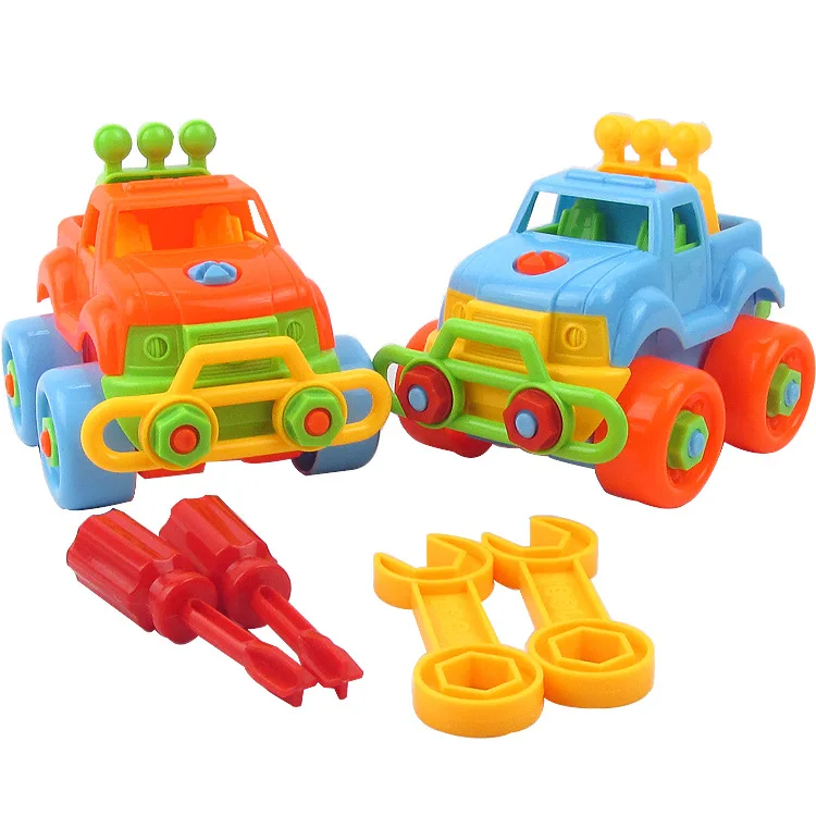 

9.5x13.5x10.5cm Car toys Baby Disassembly Assembly Classic Car Toy for Children Pop Christmas Gift Kids Child Baby Boys Gift