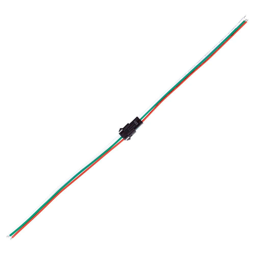 JST SM коннектор 2Pin/3Pin/4pin/5PIN штекер и гнездо набор кабелей для светодиодной ленты