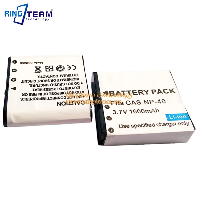 Аккумуляторная батарея для цифровой камеры совместимая с Casio NP-40 NP-40DCA NP-40DBA и BENQ E610