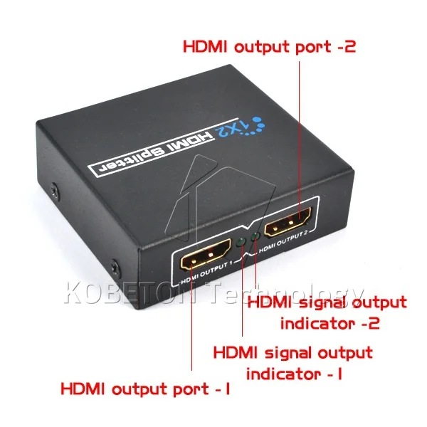 Отклонения в размерах на 1-2 совместимому с HDMI Разветвитель переключатель 5V 1A