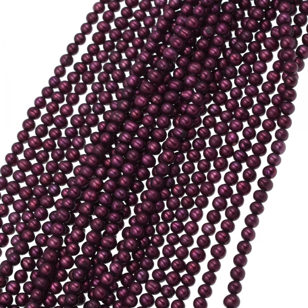 Натуральные бусины 5 6 мм из пресноводного жемчуга|freshwater pearl beads|pearl beadsbead strands |