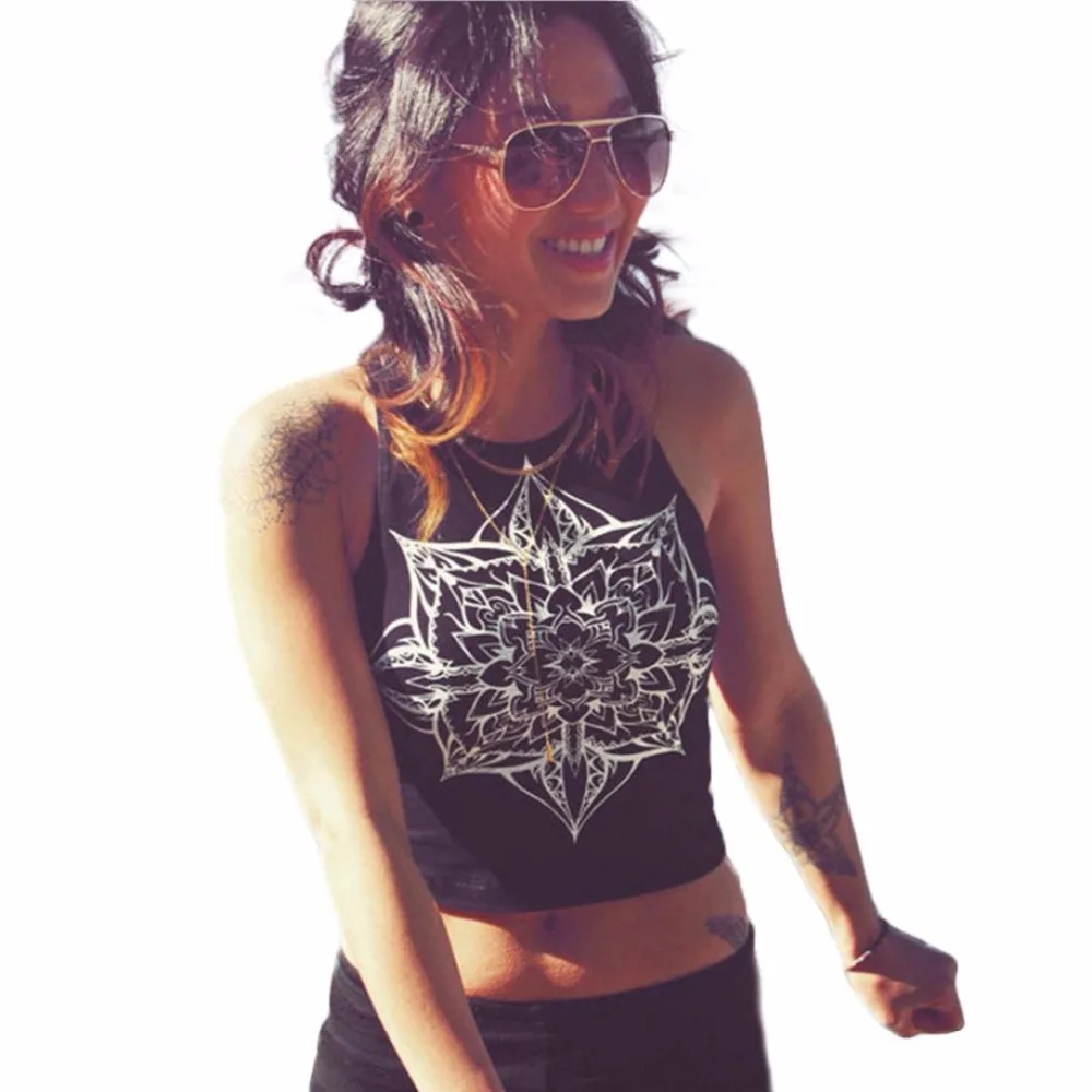 2018 Женская мода новый стиль футболка без рукавов хлопок смесь топы на