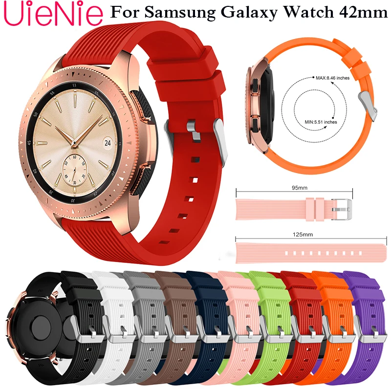 Ремешок для наручных часов Samsung Gear S2 Frontier/ классический дизайн 42 мм Galaxy watch