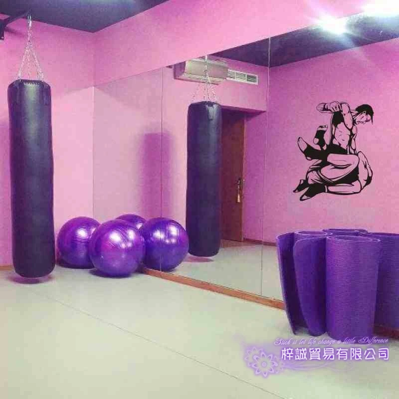 

Boxing Club Taekwondo Karate Sticker Kick Play Car Decal Free Combat Posters Vinyl Striker Wall Decals Decor