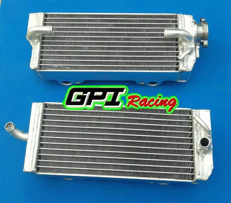Алюминиевый радиатор для Газа 2005 2006 GASGAS 450 FSE SM FSE450 SM450 05 06 2005 2006 RH и LH GPI Racing