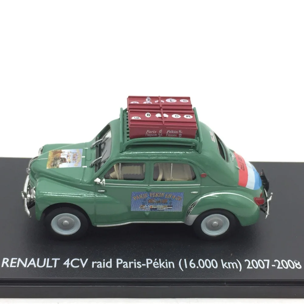 Высокая имитация Renault wagon 4CV модель автомобиля, 1:43 сплав автомобиля игрушки, металлические ролики, Коллекционная модель