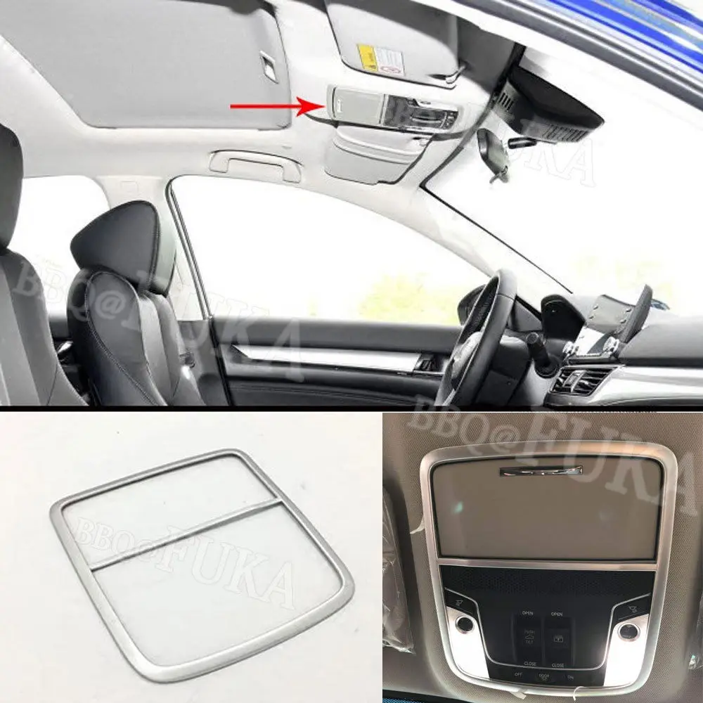 

Для Honda 10th Accord 2018 ABS крысветильник ПА для чтения стекло + коробка отделка углеродное волокно/серебристый цвет декоративные аксессуары для ст...