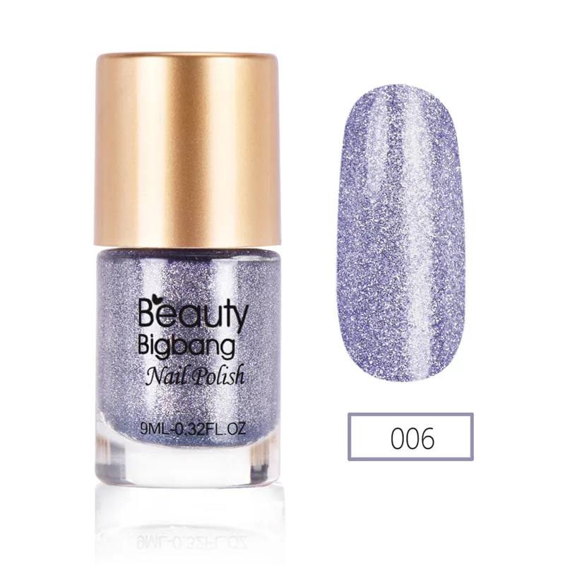 006 BeautyBigBang 9 мл Лак для ногтей Кристальные жемчужные бриллианты Блестящий лак для ногтей лак для маникюра Блестящий лак для ногтей - Цвет: 006