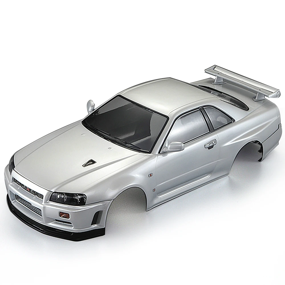 48644 257 мм ниссанskyline (R34) Готовые DIY радиоуправляемые автомобильные корпусные рамы