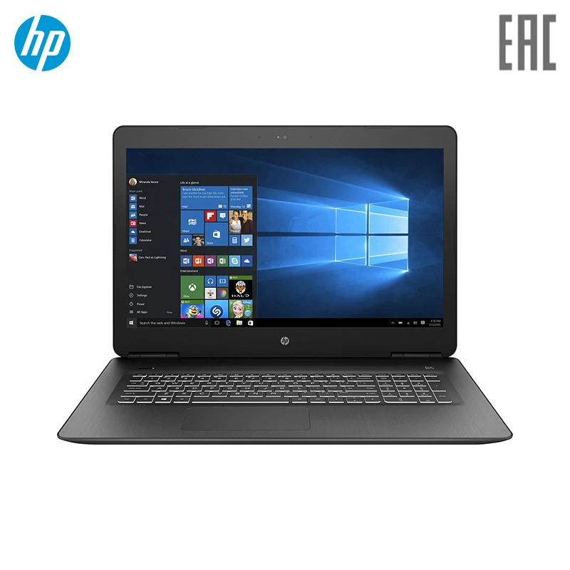 Ноутбук HP 17 ab317ur 17.3&quot/i5 7300HQ/8Гб/1Тб+128Гб SSD/NVidia GTX 1050Ti/DVD RW/Win10/Черный (2PQ53EA)|Ноутбуки| |