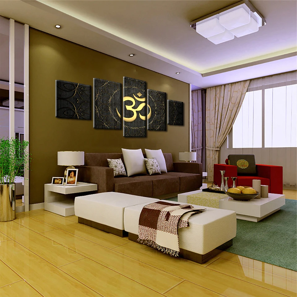 Современные холщовые стены художественный Декор для дома гостиной HD печать