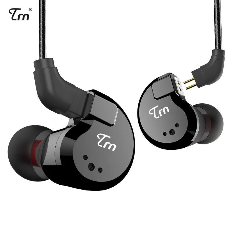 Наушники TRN с гибридной технологией 2DD + 2 BA гарнитура для бега и спорта Hi Fi монитор