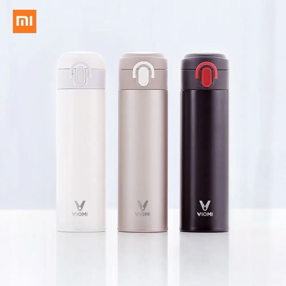 Оригинальный Xiaomi Mijia VIOMI 300 мл Термос чашки нержавеющая сталь вакуум 24 часа колбы