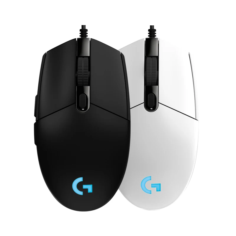 Игровая проводная мышь Logitehc G102 официальная игровая с оптическими RGB-лампами 8000DPI
