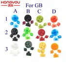 30 комплектов, цветные пластиковые классические клавиатуры D Pad для DMG DIY для Gameboy A B кнопки включения и выключения питания для GB B