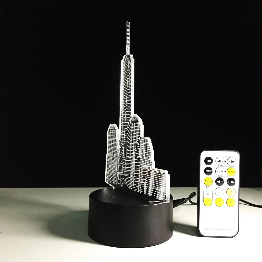 Новинка Usb Led 3d ночник Настенный светильник на батарейках акриловый мини