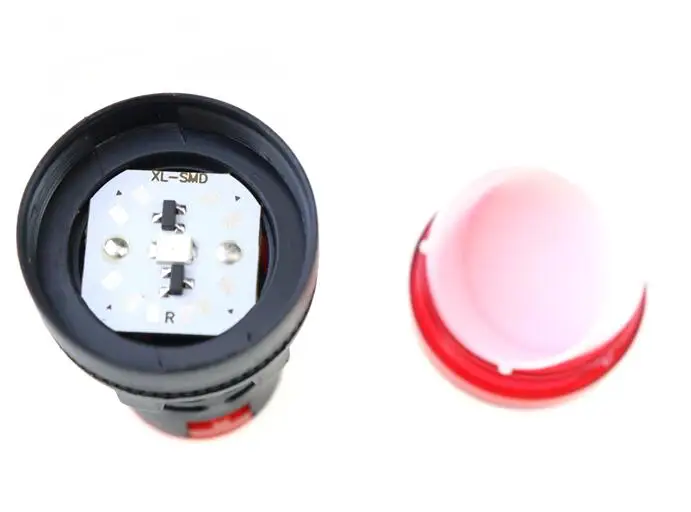 Индикатор светильник s 10 шт. AD16 22 mm 24V DC нить светодиодный для Электронный