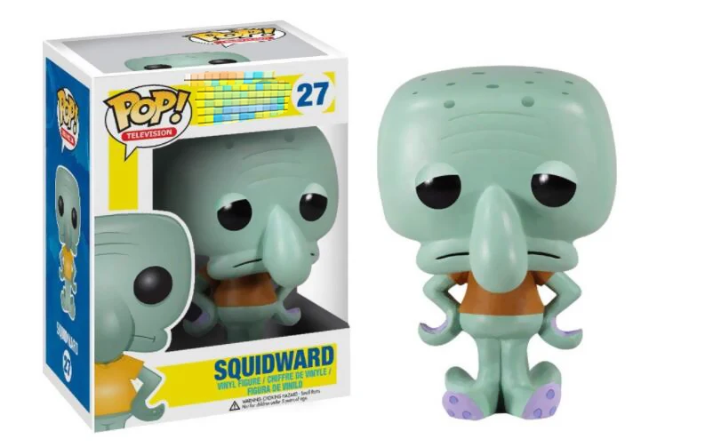 Виниловые экшн фигурки Funko POP SQUIDWARD Патрик г н крабс коллекция brinquedos модели