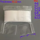 Полиэтиленовые пакеты с застежкой-молнией, 100 шт.