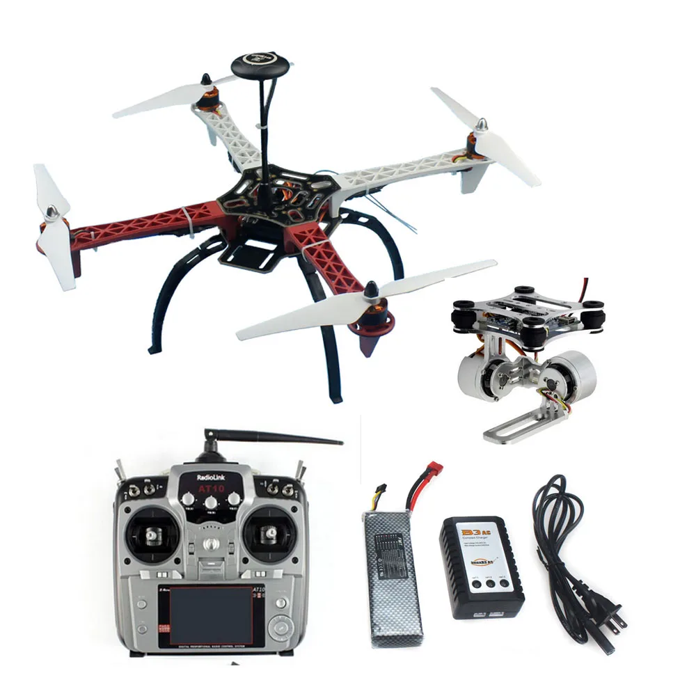 Радиоуправляемый Дрон DIY с 4 осями Квадрокоптер рама GPS APM2.8 Контроллер полета
