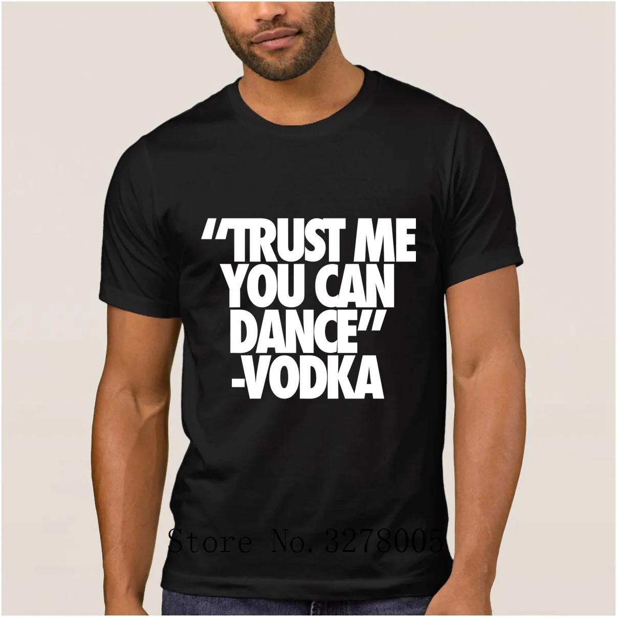 Бренд La Maxpa Дизайн My Own Trust Me You Can Dance водка Новинка Мужская футболка 2018 одежда