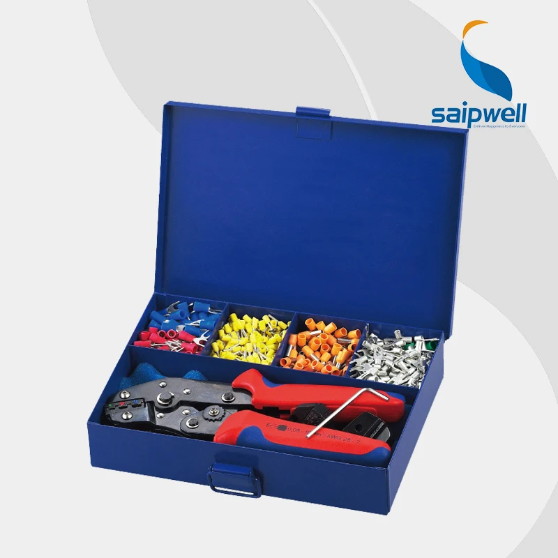 Saipwell sn 02cad Комбинации инструмент для обжима кабеля в металлической коробке