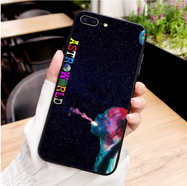 Чехлы для телефонов Travis Scott Astroworld Sicko Mode Apple iPhone MAX XR XS X10 5 6 7 8Plus 11 Pro мягкий
