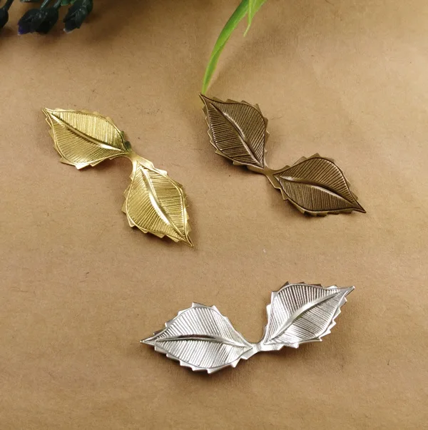 15*43 мм античная бронза/серебро/розовое золото/пистолет черная Медь филигрань