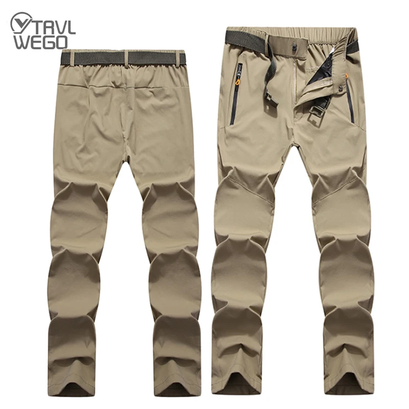 

THE ARCTIC LIGHT Men Summer Quick Dry Trousers Trekking Outdoor Male Sport Camping Fishing Hiking Pants Men Climbing Anti-UV